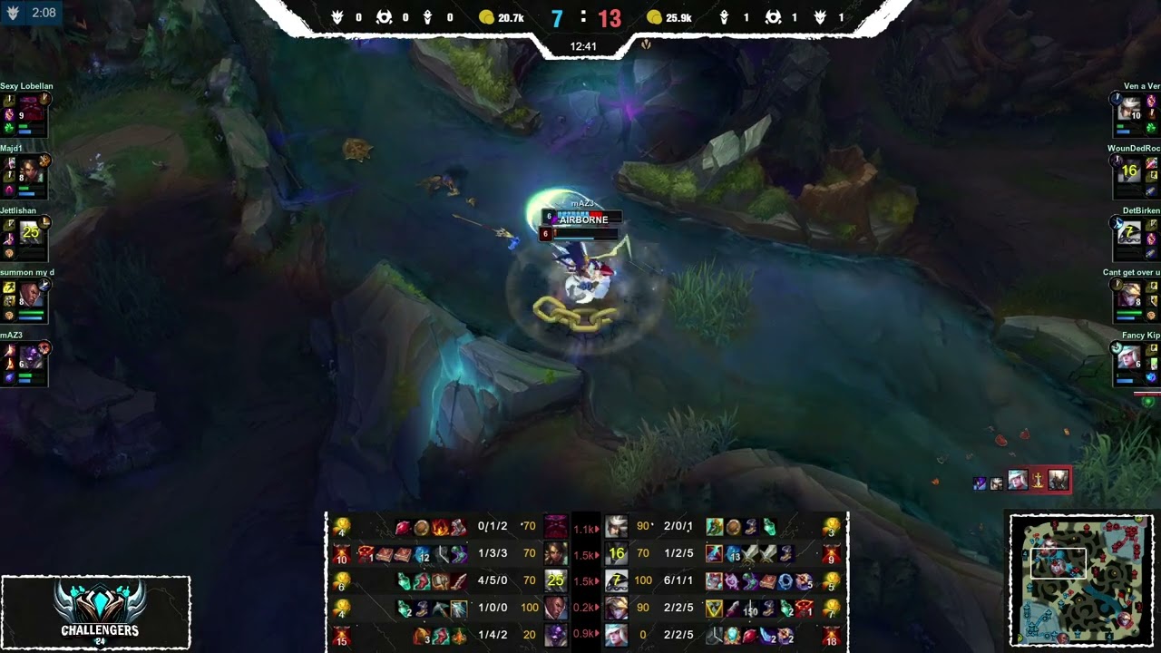 🔹Lobell -VS- 🔸Hunter - LoL Ranked Replay