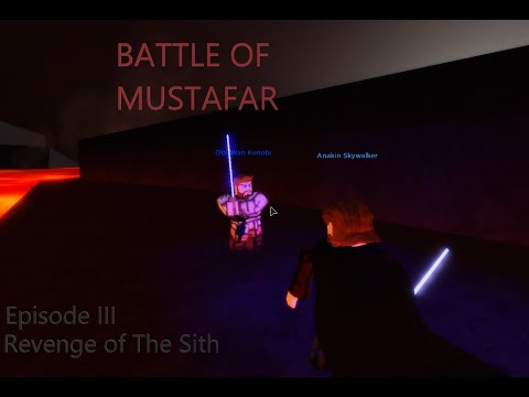 Roblox Star Wars Timelines Rp Obi Wan Vs Anakin On Mustafar Pt 2 - roblox star wars timelines rp obi wan vs anakin on mustafar pt 2