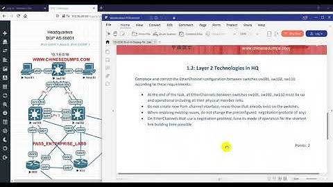 CCIE Enterprise Infrastructure v1.0 Real Lab Deploy Video