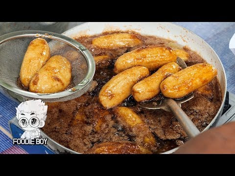 Banana Cue / Olango Island, <strong>Cebu</strong> Philippines / 필리핀 흑당 바나나 큐 / 세부 올랑고섬