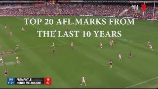 Top 20 AFL Marks From the Last 10 Years