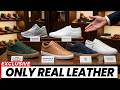 The Only 6 Sneaker Brands With REAL Leather Everything Else Is Fake!
