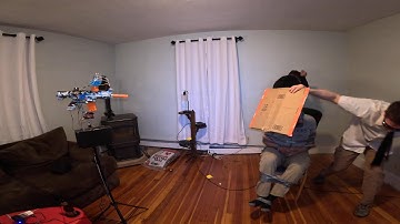 Fully Automatic Sentry Turret with Object Detection(Arduino)