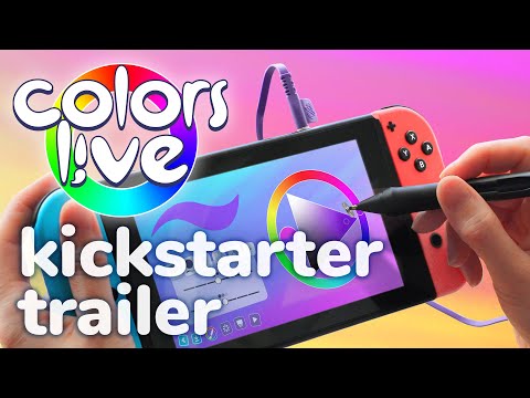 Colors Live on Nintendo Switch - Kickstarter Trailer