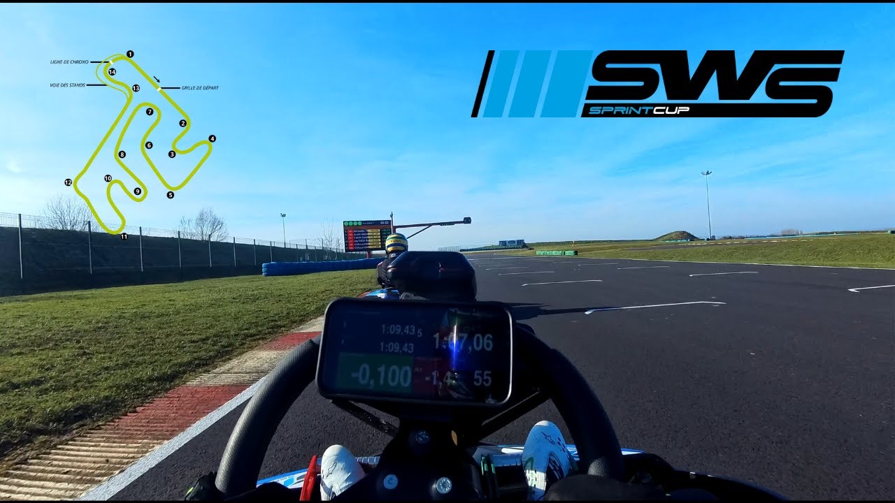 Sprint SWS Karting Nevers Magny Cours - Une Manche 3 clownesque