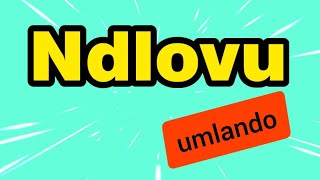 Ndlovu Umlando  Imvelaphi Yabakwa Ndlovu