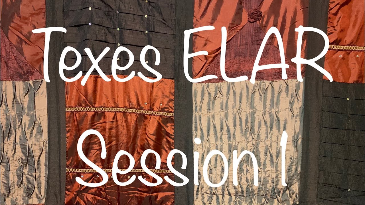 Study Session 1 For TEXES 7 12 ELAR Certification Test YouTube Study Session 1 For TEXES 7 12 ELAR Certification Test YouTube