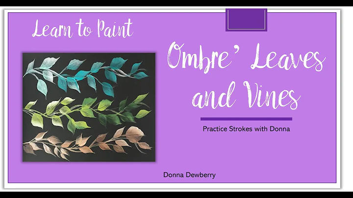 Learn to Paint One Stroke- Practice Strokes With D...
