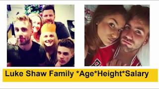 Luke Shaw Family Tree, Father, Mother, Wife, Age, Height, Salary