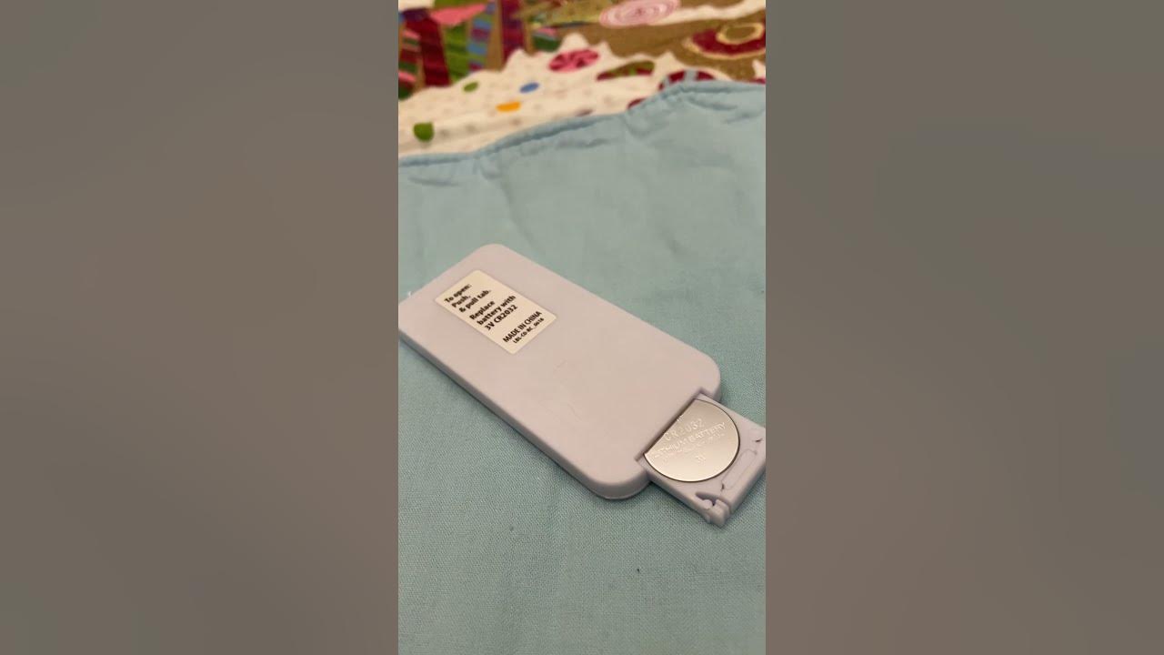 How to change the battery for the Sterno candles remote control. YouTube