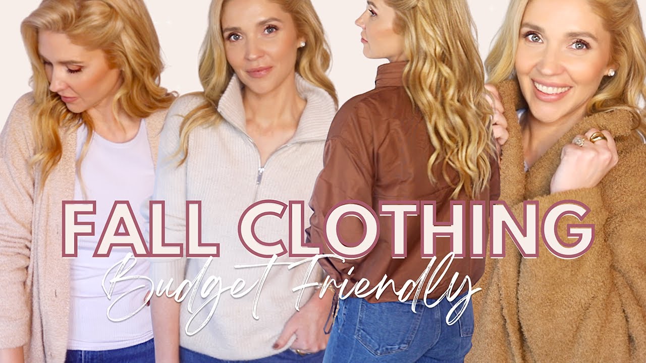 NEW Fall Clothing on a BUDGET// Walmart, Old Navy + Amazon (the world's