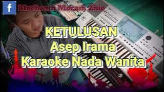 Ketulusan asep irama - karaoke nada wanita