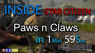 Inside Paws n Claws in 1min 59sec