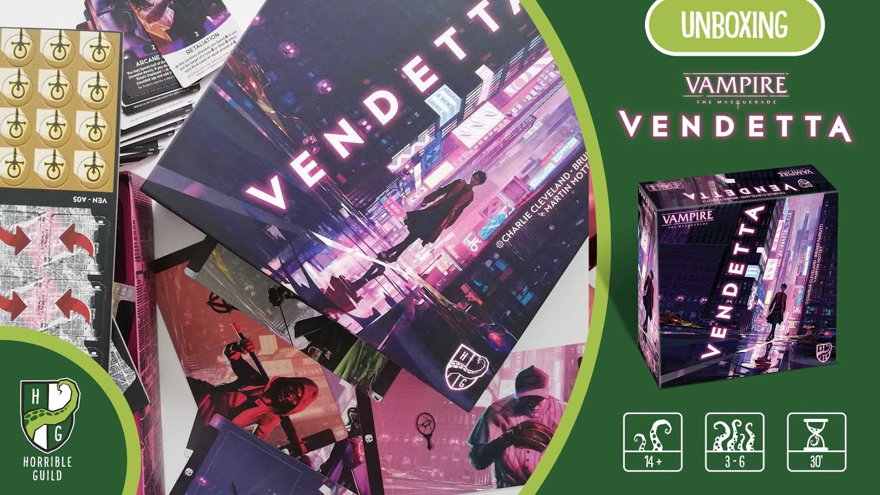 Vampire: The Masquerade - Vendetta by Horrible Guild — Kickstarter