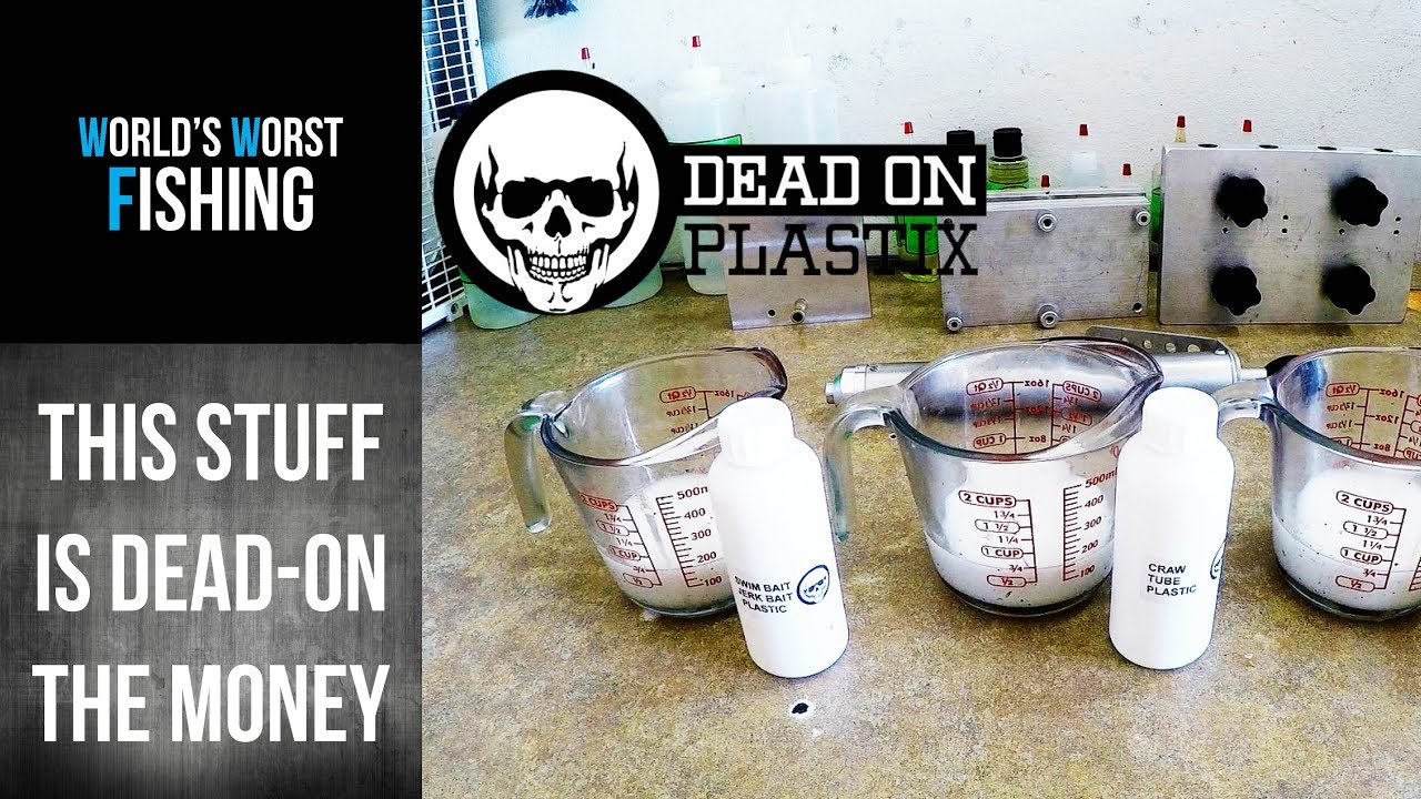 DEAD ON PLASTIX REVIEW!! Testing The Ultimate Plastisol For Fishing Lures 