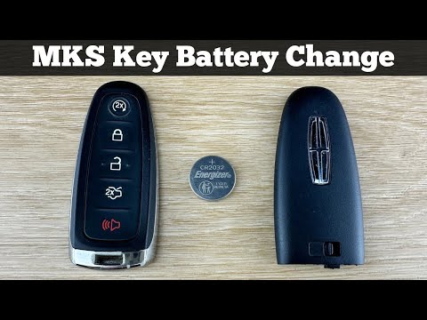 2013 – 2016 Lincoln MKS Key Fob Battery Replacement – How To Replace Change MKS Remote Batteries DIY