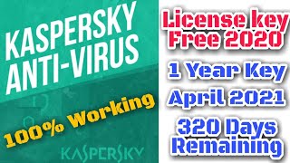 Kaspersky Internet security license key 2020 | Kaspersky Total security 2020 With License Keys
