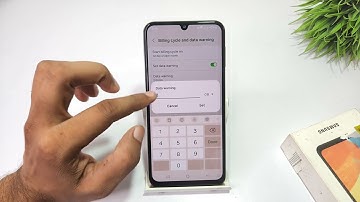 show data usage in notification samsung galaxy a33 | show daily data usage in samsung galaxy m33