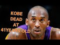 Kobe Bryant Dead At 41 Years Old #kobebyant 😭