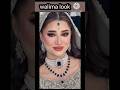 most beautiful bridal makeup looks with jewellery and hairstyling ideas for girls #shorts #trending