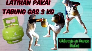 Olahraga pakai Beban Tabung gas 3 kg