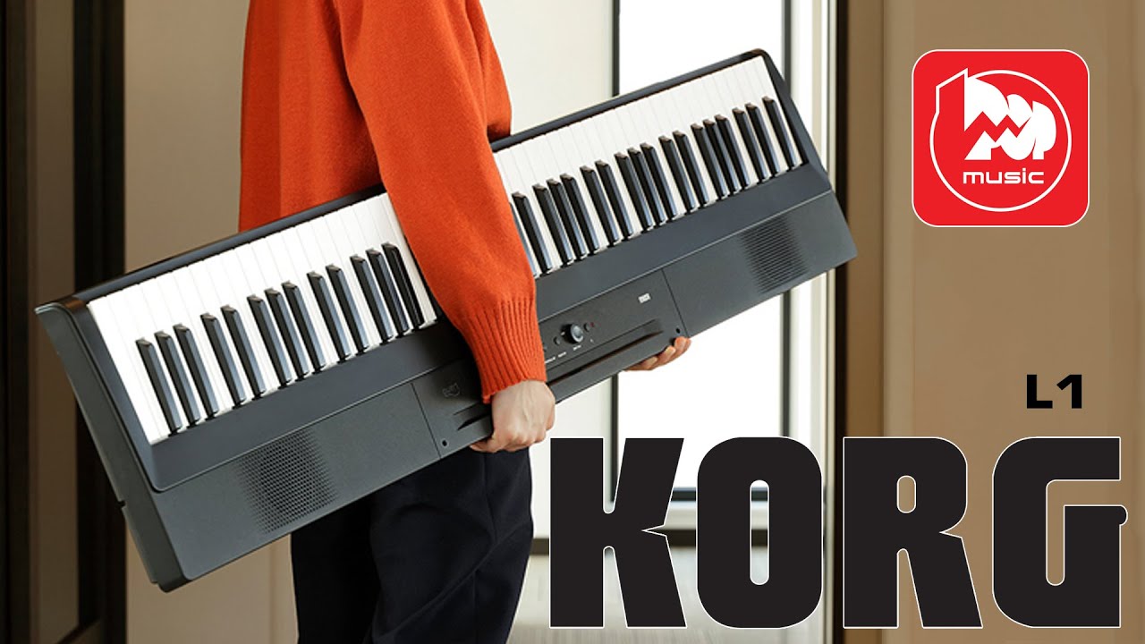 Легкое цифровое пианино KORG L1 с полноразмерными клавишами