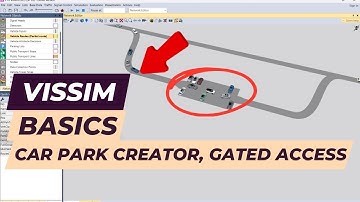 Vissim Tutorial - Car park creator with gated entrance