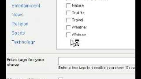 Starting A USTREAM Account