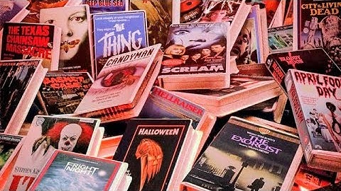 The Best Horror VHS Tape Covers with @AndrewHawnt