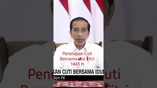 Jadwal Cuti Bersama Lebaran Hari Raya Idul Fitri 2022 1443 H