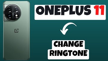 Oneplus 11 How to Change Ringtone || How to set Ringtone