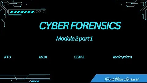 cyber forensics module 2 important topics revision