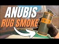 RuG Smoke from CT Spawn on Anubis CS2 (Pro Lineup)