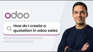 How to Create a Quotation in Odoo Sales (Step-by-Step)