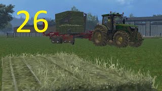 [FS15] SERIE BELGIQUE 26° PUNTATA - BALLE DI FIENO E PAGLIA!! || AGRIFARMER01