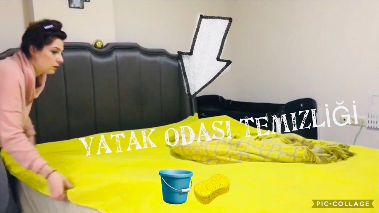 HIZLANDIRILMIŞ YATAK ODASI TEMİZLİĞİ 🎀🪣🧽 TEMiZLİK AVCILARI YouTube