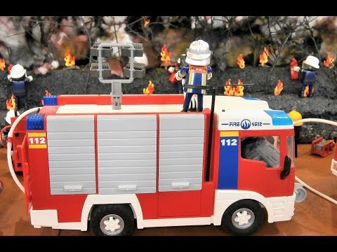Playmobil Pompiers Feuerwehr Fireman Fire rescue EXPOSITION @murphymario13  