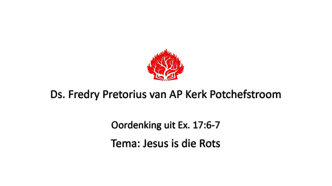 Jesus is die Rots - YouTube