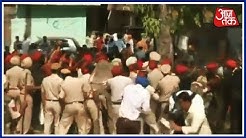 Amritsar हादसे के घटनास्थल पर आज फिर जुटे लोग, पुलिस वालों पर किया पथराव - Breaking News