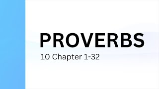 Proverbs Chapter 10 | Holy Bible - Indian Sign Language Version (ISLV)