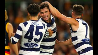 AFL - UNDERMANNED CATS BRING HOME THE 4 POINTS ON THE ROAD - Geelong v Adelaide Review Round 2 2024