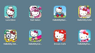 Hello Kitty Seasons Puzzles,Hello Kitty Friends,HelloKitty Food Town,Hello Kitty Dream Cafe,Lunchbox screenshot 5