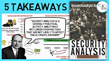 SECURITY ANALYSIS - FINANCIAL STATEMENTS (BY BENJAMIN GRAHAM)