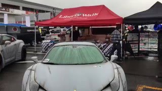 モーターファンフェスタ in 富士スピードウェイ Liberty Walk SVR ブース 実車見てきたよ