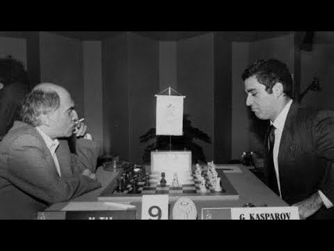 Grandmaster Mikhail Tal and Sasha Gorelikov a Leningrad schoolboy