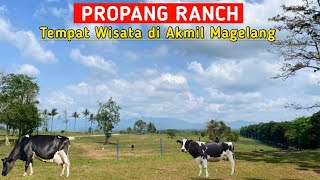 Propang Ranch Akmil Tourist Attraction (military academy) Magelang city, Indonesia.