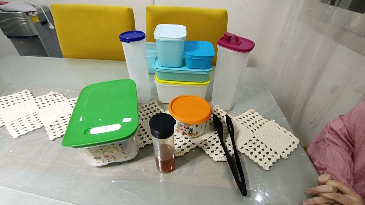 تجربتي في منتجات تابروير Tupperware