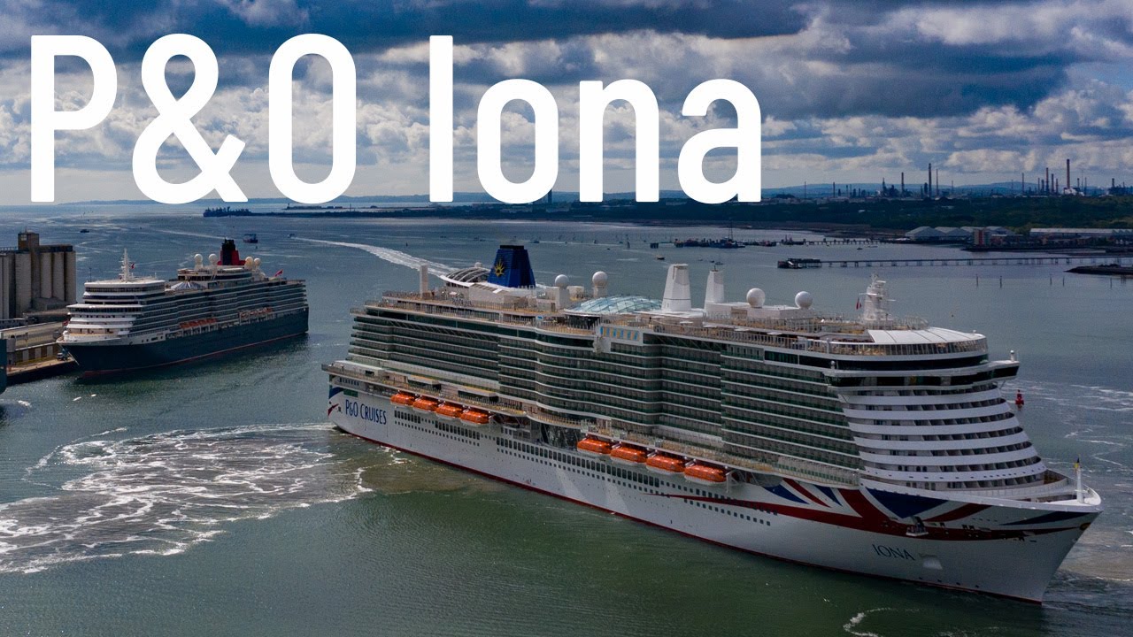 P O Iona Quick Spin In The Port Of Southampton Youtube