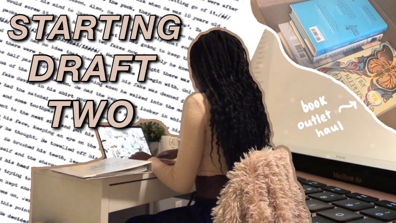 starting draft #2 of my novel // writing vlog - YouTube