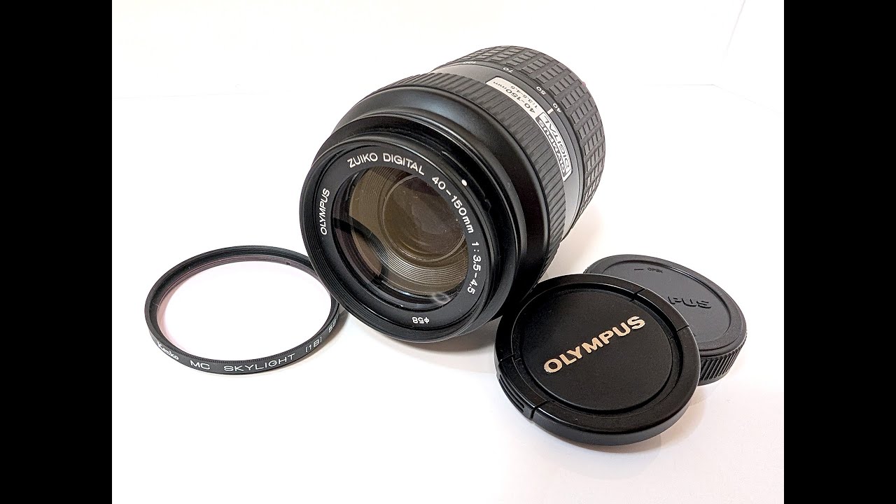 OLYMPUS ZUIKO DIGITAL 40-150mm F3.5-4.5 Auto Focus Lens - YouTube
